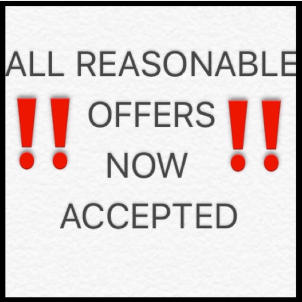 ‼️All reasonable offers now accepted‼️